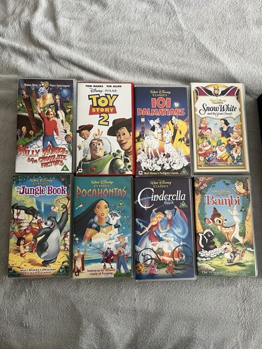 Job lot old vhs - lot,