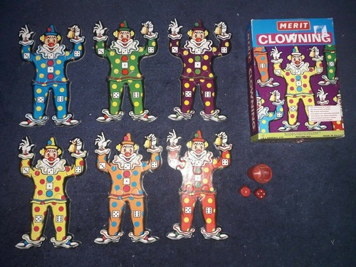 Vintage clowning game merit - vintage, by