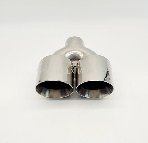 Twin double skin exhaust - double,