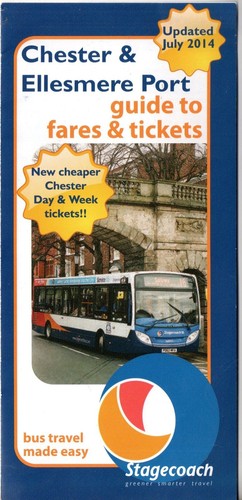 Stagecoach leaflet chester - chester, &