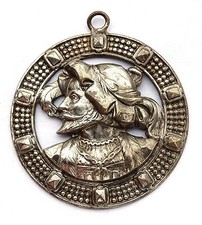 Jewelry Pendant ancient. Medieval character. France, XIX-XXth centuries