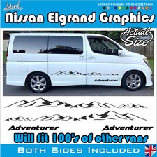 NISSAN ELGRAND MPV Camper Side