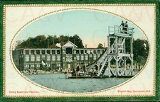 Canada BC Vancouver English Bay Diving Board and Pavilion Valentines