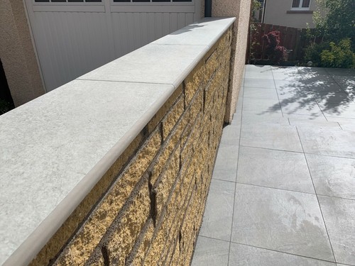 Porcelain coping stone - porcelain,