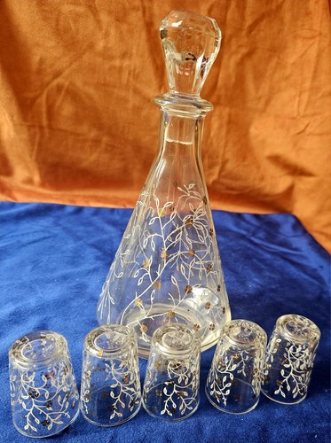 Vintage french carafe and - carafe,