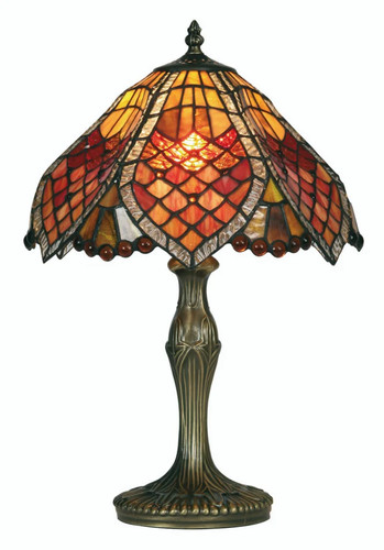Tiffany table light floor - table,