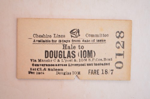 Railway ticket clc hale - clc, to