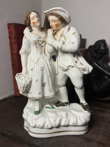 Antique staffordshire pottery - antique,