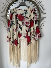 Beautiful Fringed Kimono From