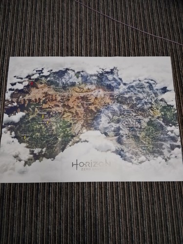 Horizon zero dawn - dawn, map