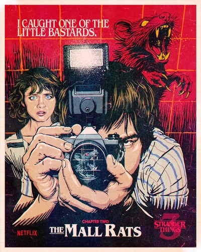 Stranger things poster - stranger,