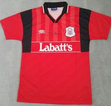 Stuart Pearce Signed Remake Nottingham Forest Football Shirt AFTAL 215