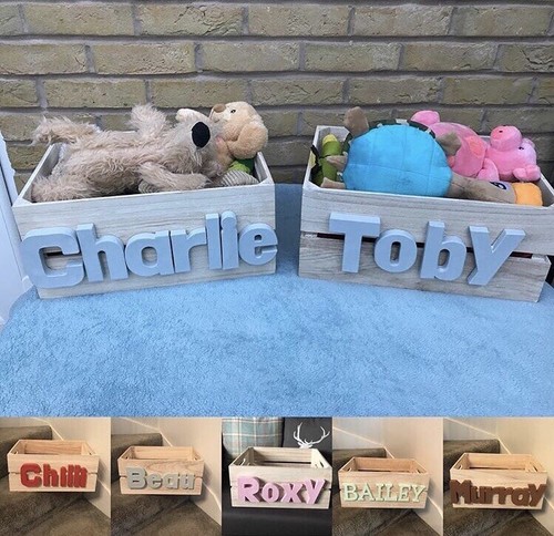 Personalised toy box - toy,