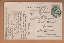 Simonsbath, Somerset - Single Circle Pmk - Exford Church PC