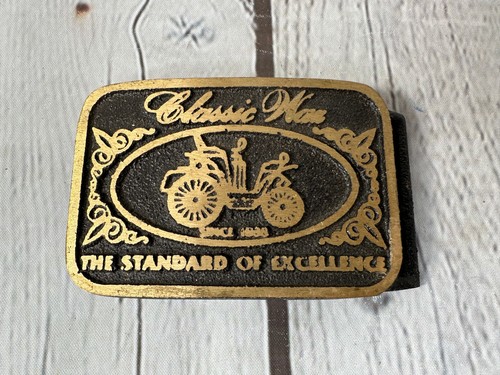 Classic wax vintage brass - vintage, belt