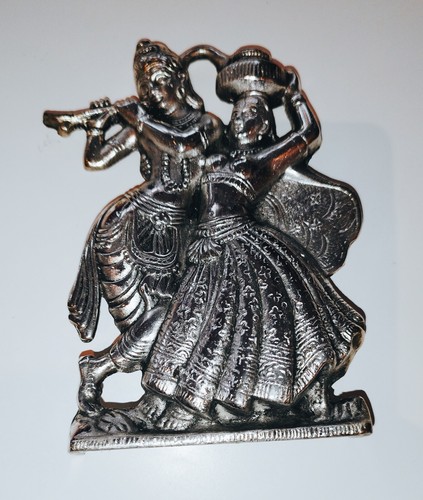 Radha krishna metal decoration - radha,