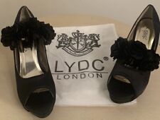 LYDC Shoes Black With Bows - Removeable.