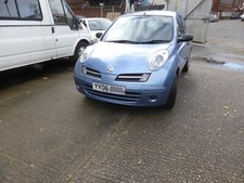 NISSAN MICRA K12 3 DOOR 2006 1.2  BLUE B33G SPARES PARTS DRIVERS DOOR MIRROR