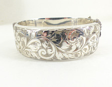 Sterling Silver Bangle Vintage