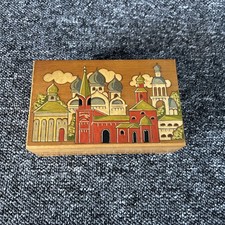 Russian Kustar Wooden Storage