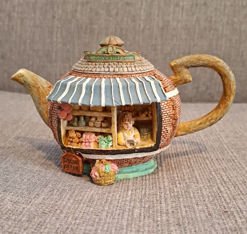 Novelty ceramic grocery shop - ceramic,
