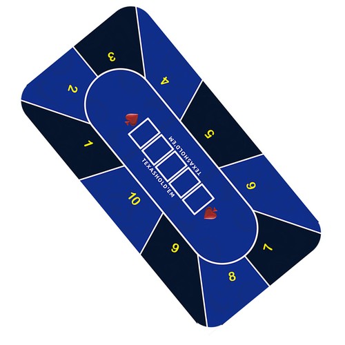 Poker mat 120 60cm - poker, 5