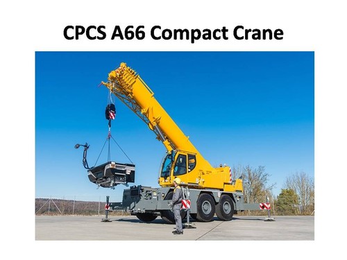 Cpcs a66 compact crane on - a66,