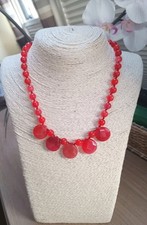 Lola Rose Maxy Necklace Red Agate, Rouge Rock Crystal BNWT