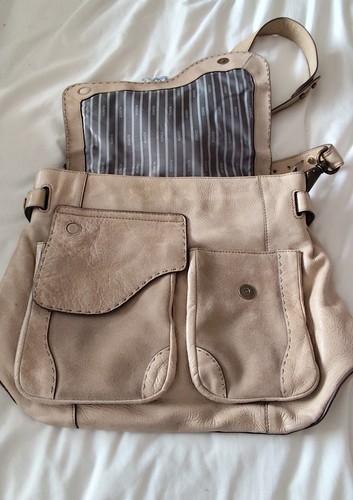 Mimco brown leather handbag - mimco,