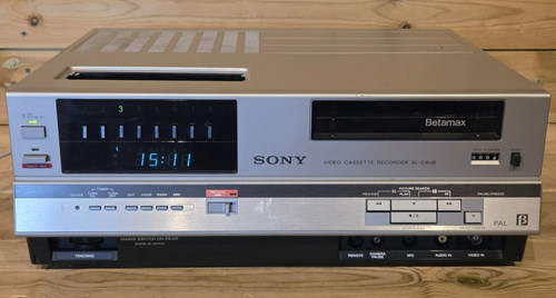 Vintage sony betamax c6ub - vintage,
