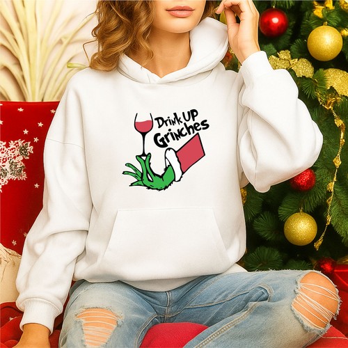 Drink grinches hoodie - grinches,
