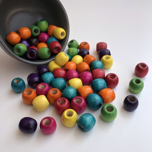 16mm wooden dreadlock - 16mm,