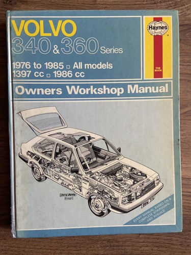 Haynes manual volvo 340 360 - 340,