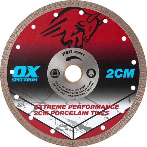 Tool pro 200mm tile - ox, 8"