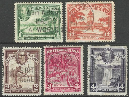 British guiana 1934 - british, guiana.
