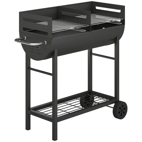 Outsunny charcoal barbecue - outsunny,
