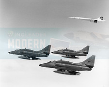 First Arrival of Concorde with