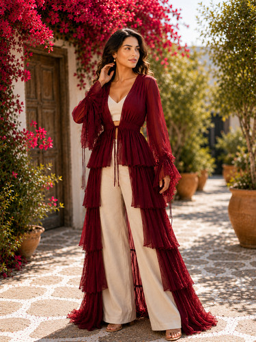 Fashion women wine - women's, red