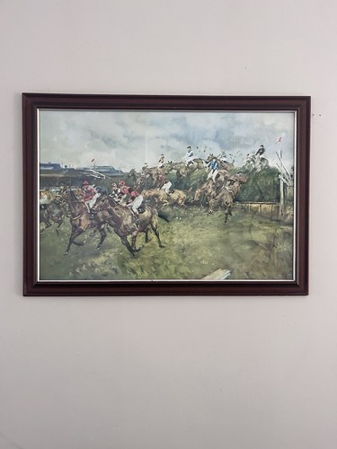 Horse racing framed - horse,