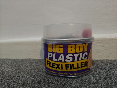 Plastic flexible bumper repair - plastic,