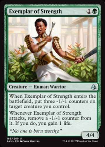 Exemplar strength mtg - exemplar, of