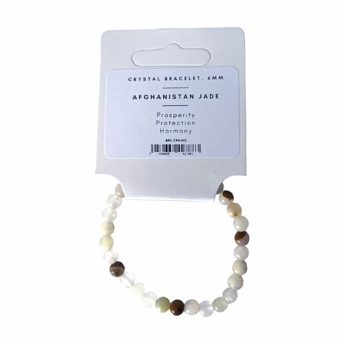 Crystal bracelet 6mm - crystal, bracelet,