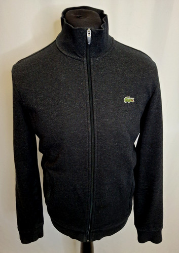Lacoste full zip jersey top - zip,