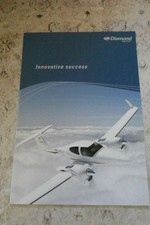 Diamond aircraft promotional aircraft brochure, D-Jet DA42 DA40 DA20 HK36 ++