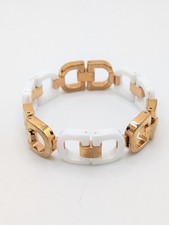 DKNY Woman Bracelets Fashion jewellery Gold & White