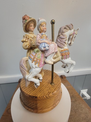 Vintage carousel horse - carousel,