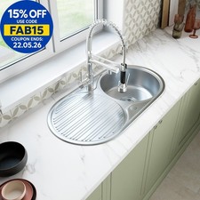 Stainless steel single bowl - stainless,