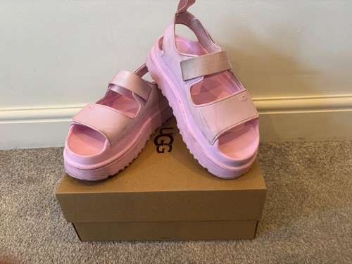 Pink ugg sandals size in - ugg, 6
