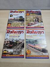 Railways Illustrated Magazines 4x Issues From 2003 Steam Trains