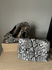 Asos Shoes 6 Python Snake And ALDO Bag